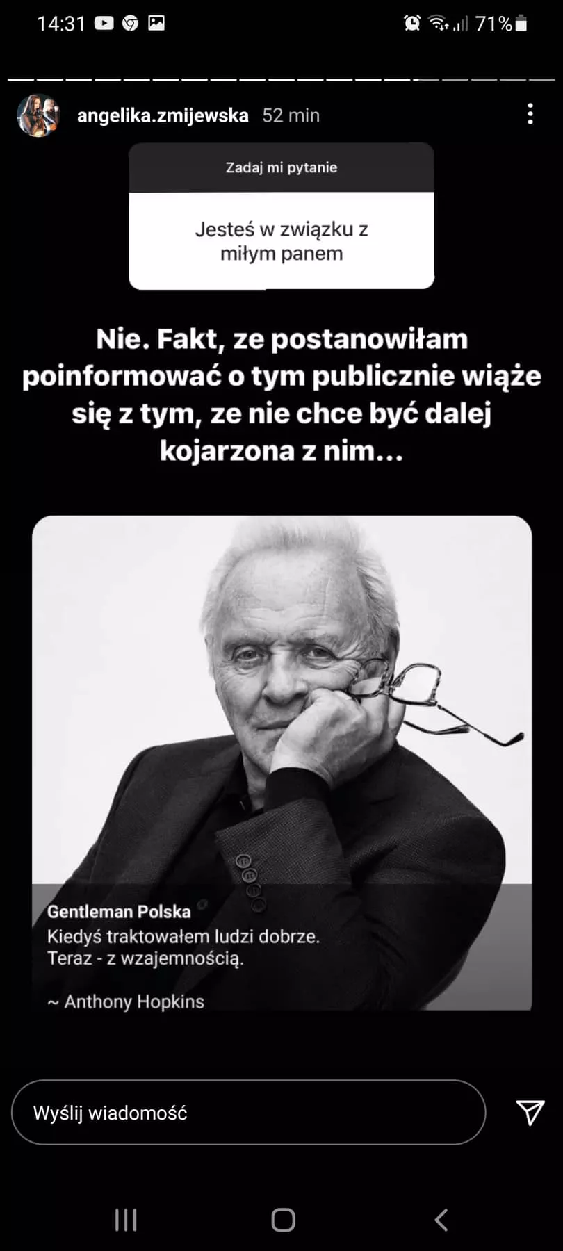 Angelika Żmijewska (Top Girls) i Miły Pan szczerze o swoim związku! Szokujące wpisy pojawiły się na obu profilach
